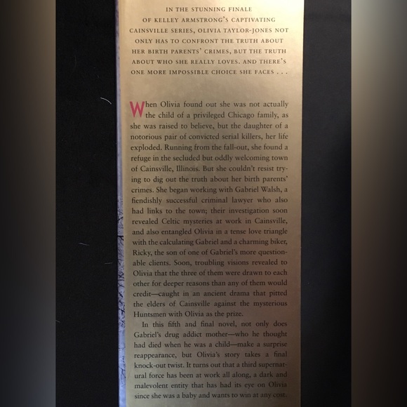 Cainsville Series Books 1 2 3 4 And 5 - By Kelley Armstrong - Hardcover - Picture 11 of 16